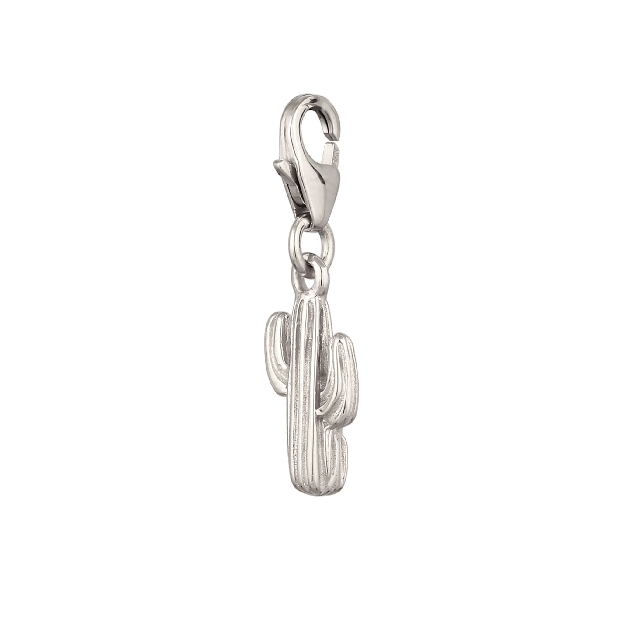 Silber - KUZZOI | Charm Kaktus | 925 Sterling Silber