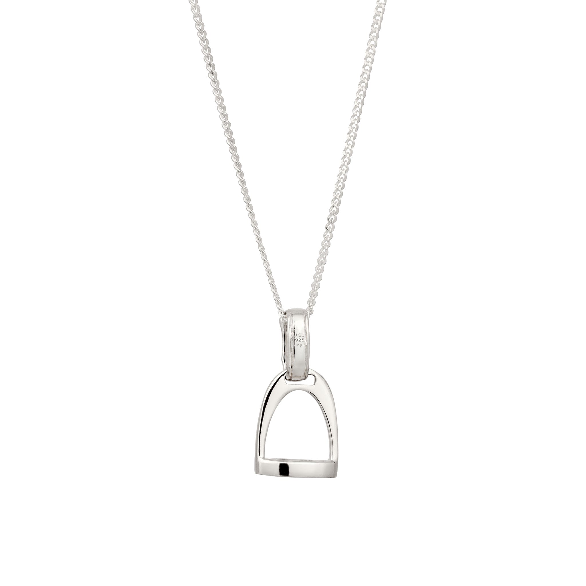 Silber - KUZZOI | Halskette Steigbügel | 925 Sterling Silber