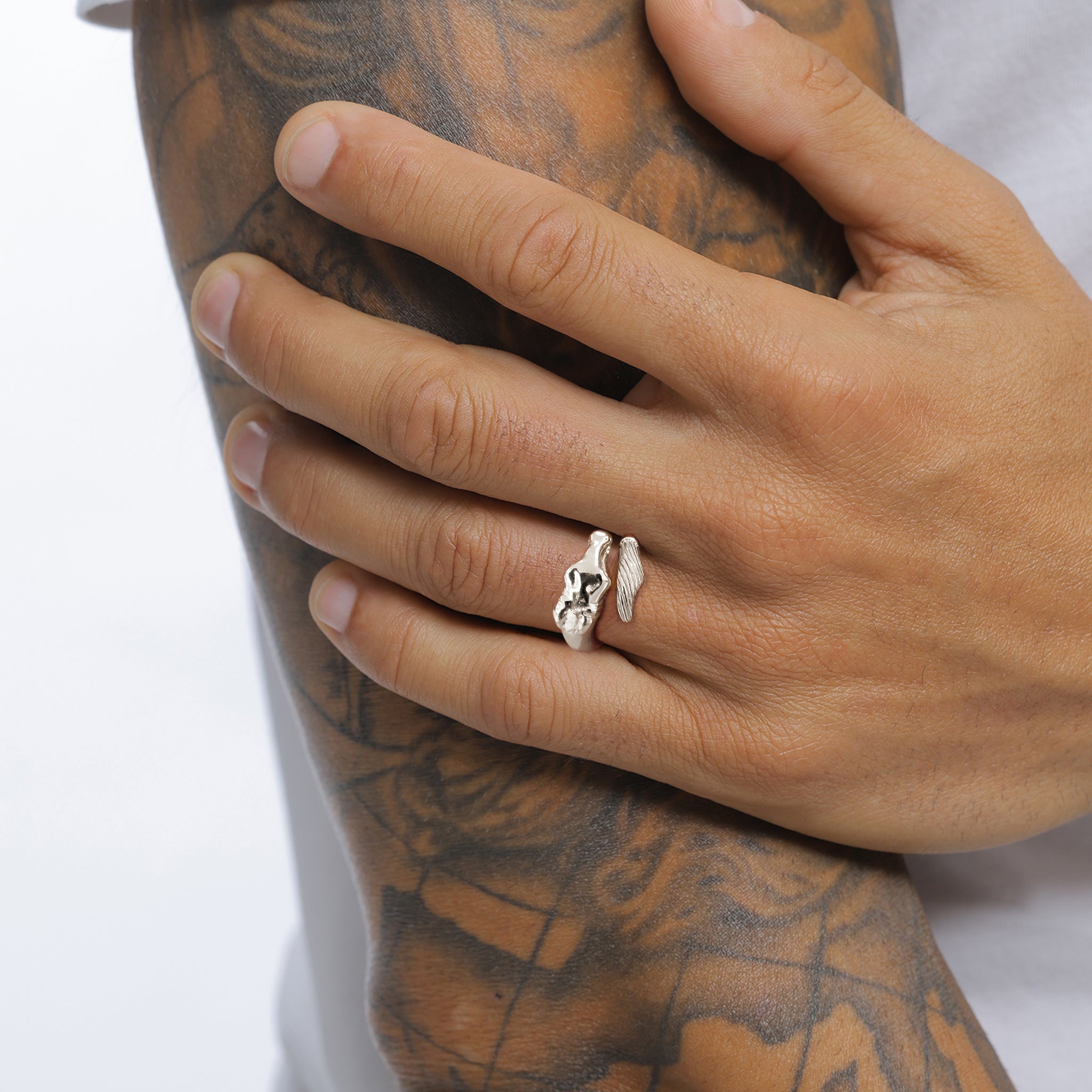 Silber - KUZZOI | Ring Pferd | 925 Sterling Silber