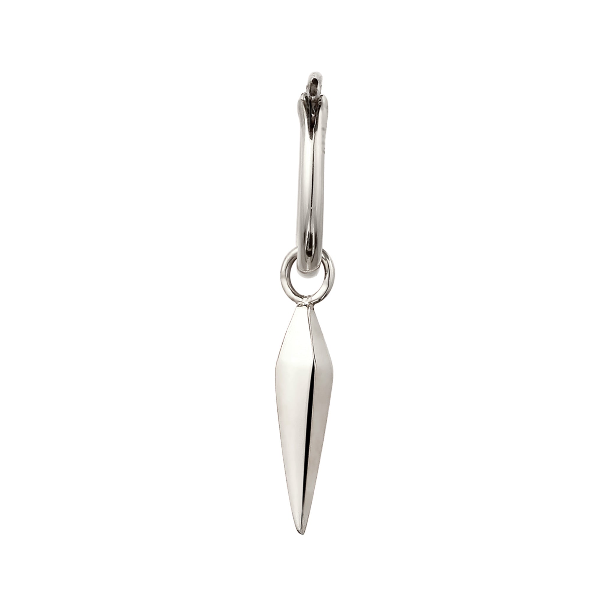 Silber - KUZZOI | Single Creole Geo | 925 Sterling Silber