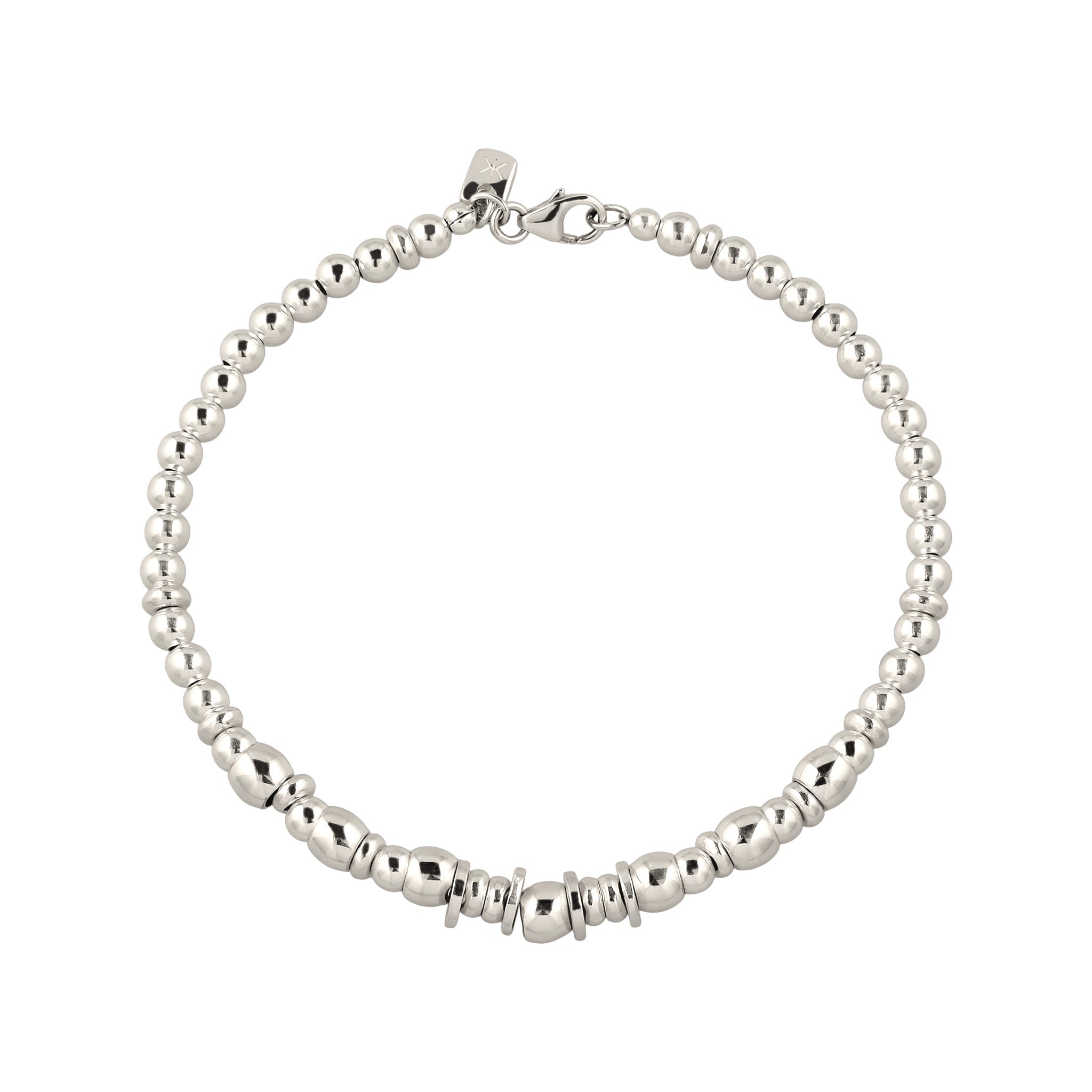 Silber - KUZZOI | Armband Kugeln | 925 Sterling Silber