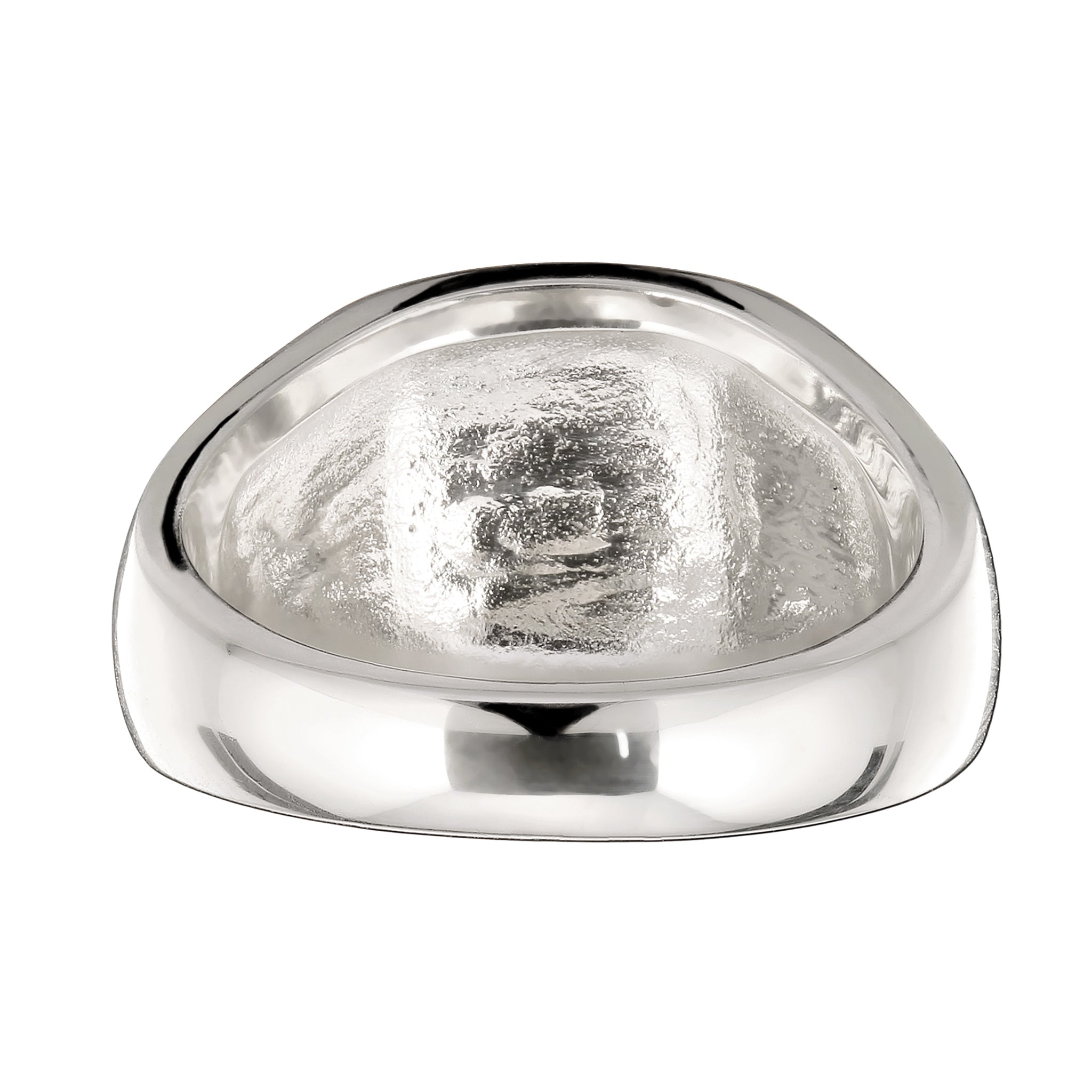 Zweifarbig - KUZZOI | Siegelring Bicolor | 925 Sterling Silber vergoldet