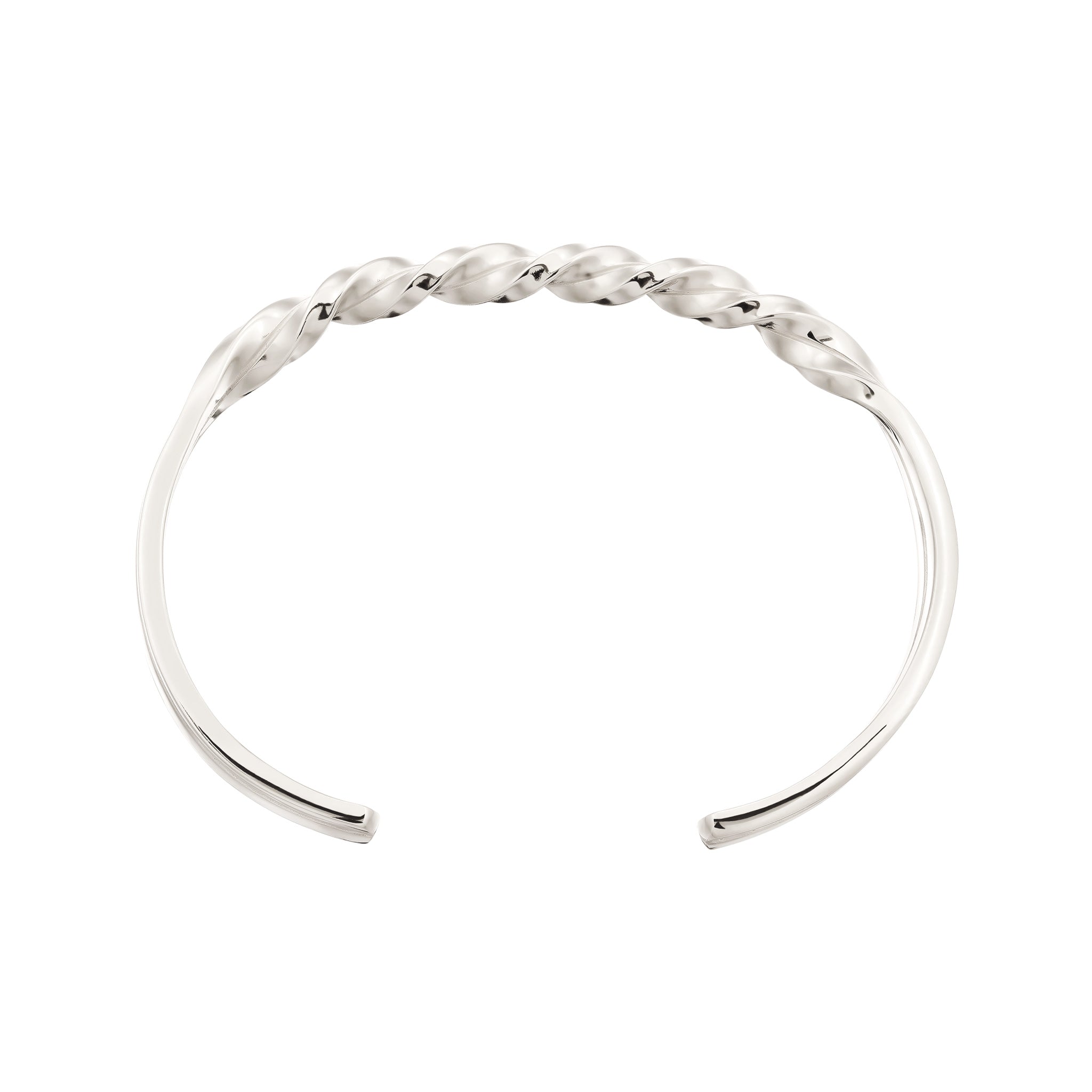 Silber - KUZZOI | Armreif Twisted | 925 Sterling Silber