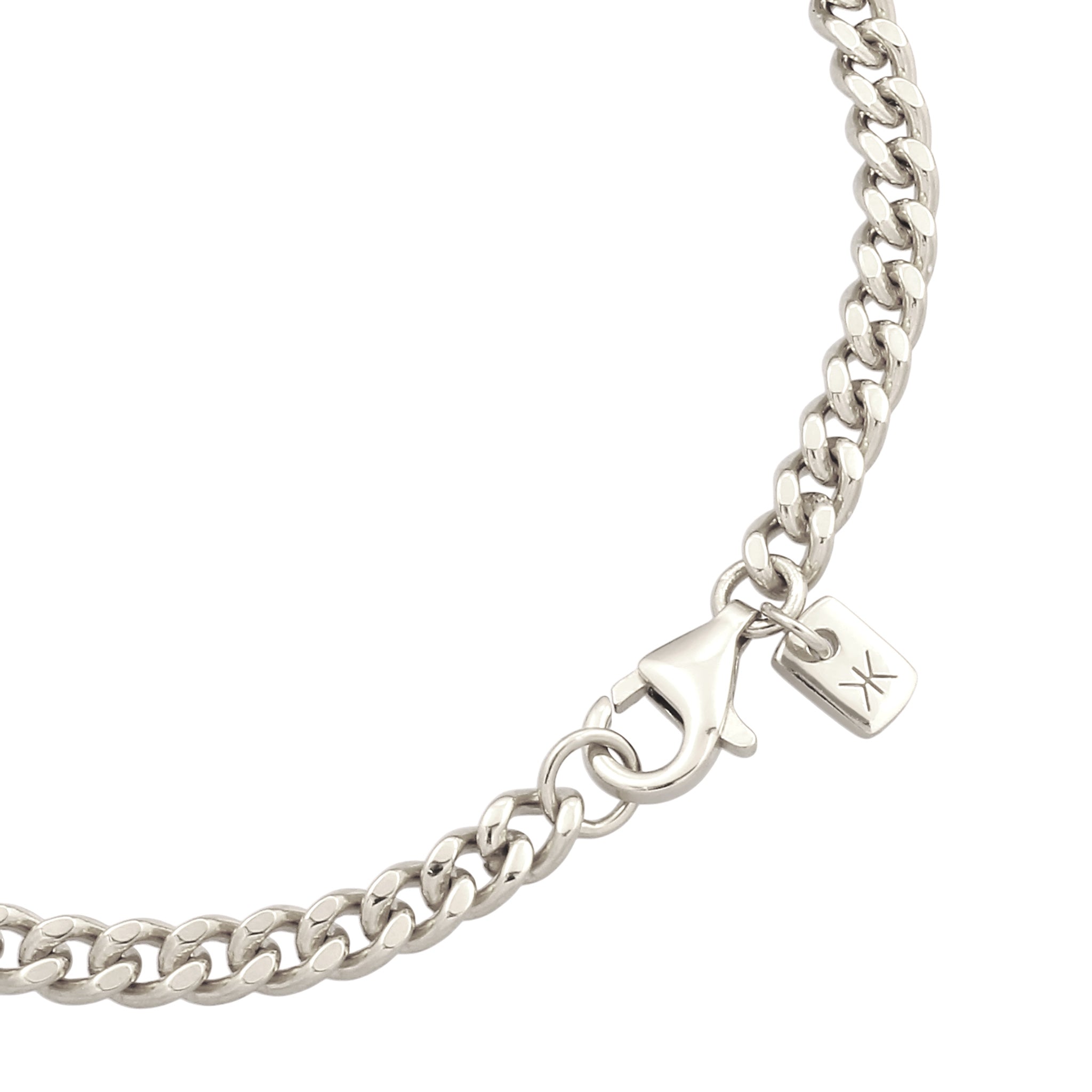 Silber - KUZZOI | Panzer-Armband | 925 Sterling Silber
