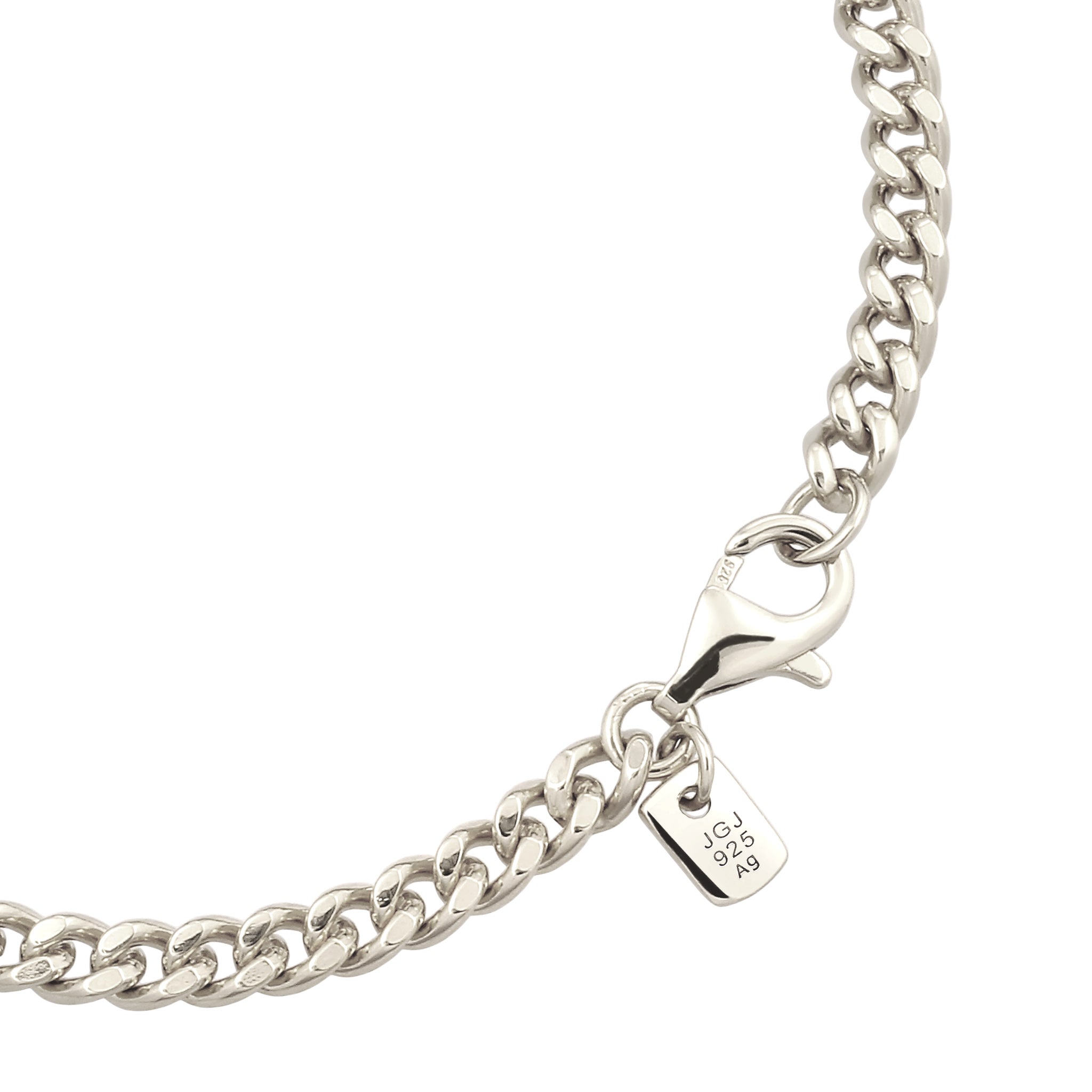 Silber - KUZZOI | Panzer-Armband | 925 Sterling Silber
