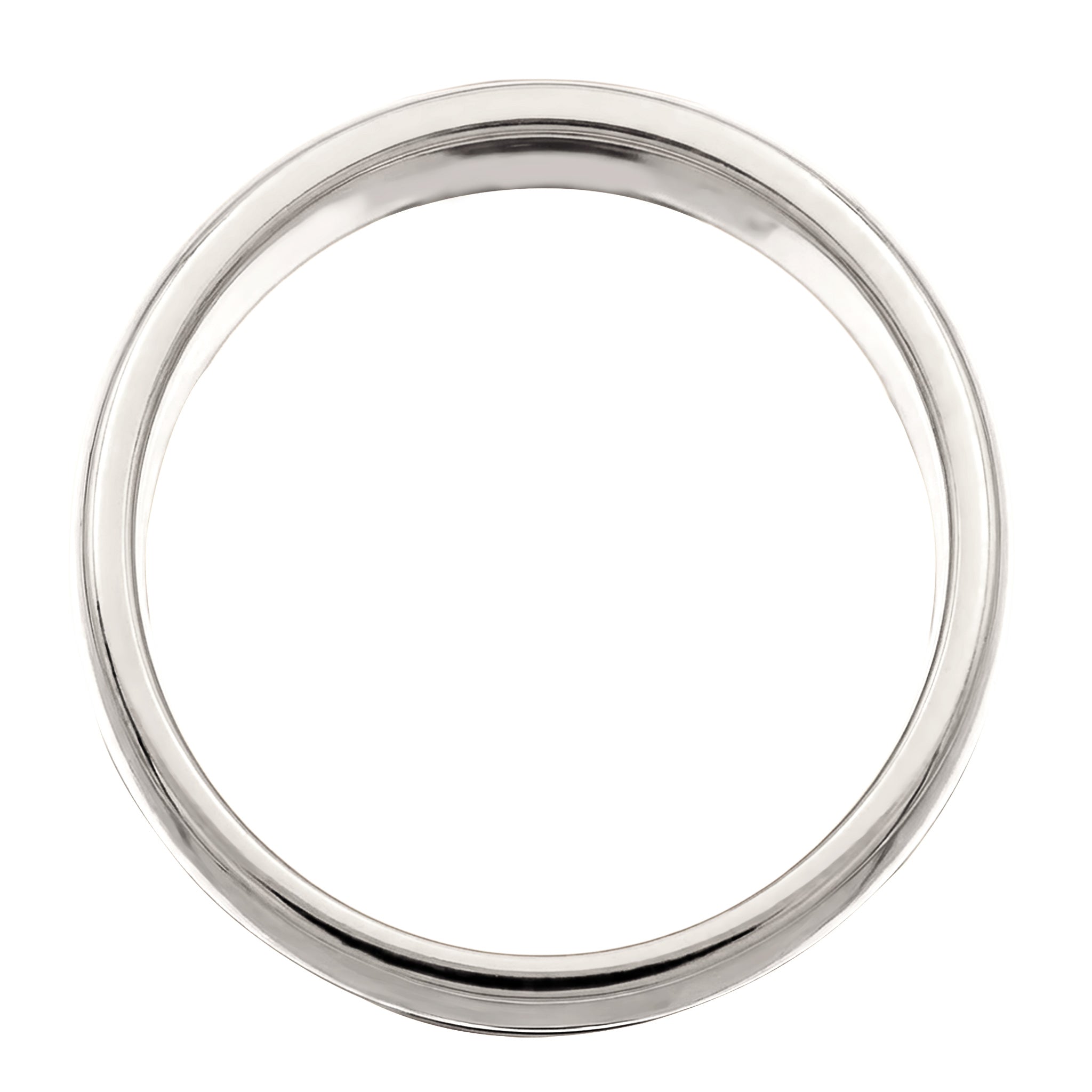 Silber - KUZZOI | Bandring | Emaille (Schwarz) | 925 Sterling Silber