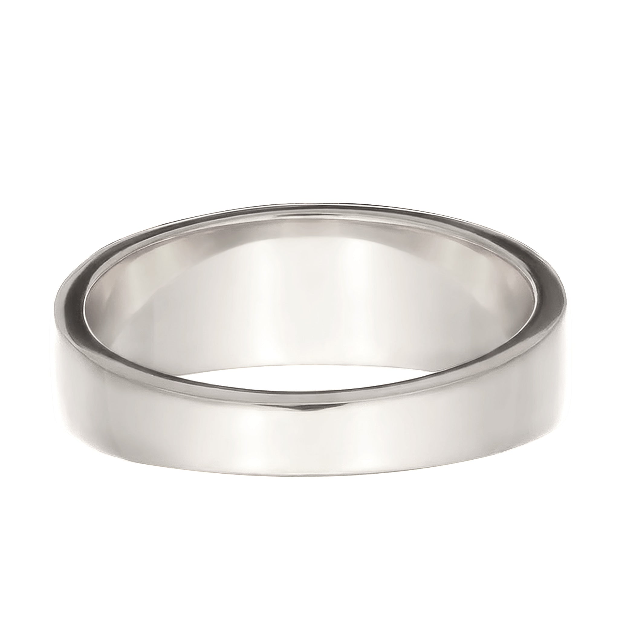 Silber - KUZZOI | Bandring | Emaille (Schwarz) | 925 Sterling Silber