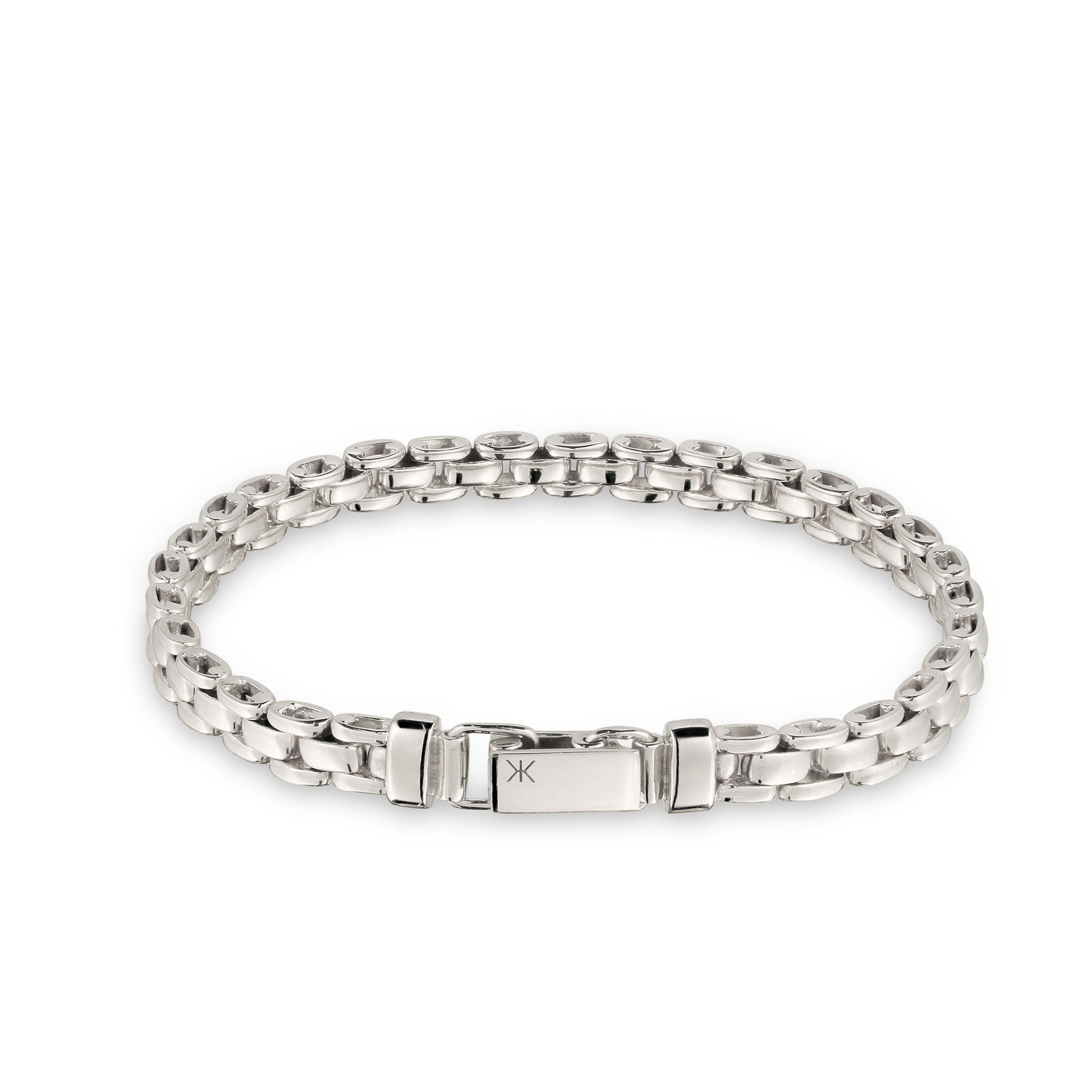 Silber - KUZZOI | Armband Box Chain | 925 Sterling Silber