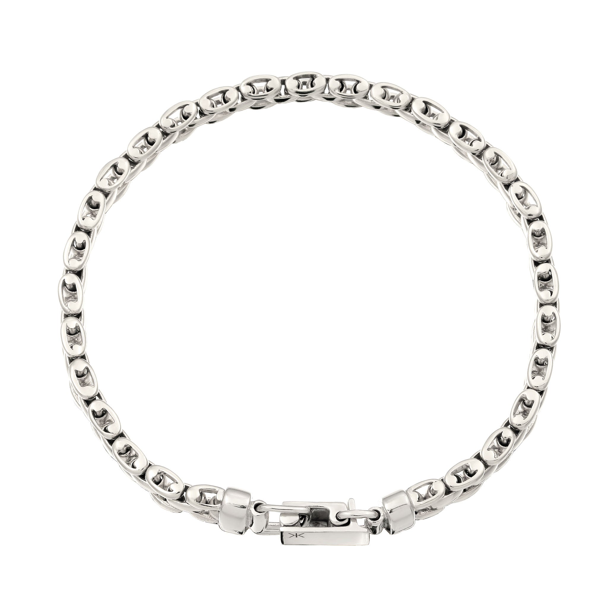 Silber - KUZZOI | Armband Box Chain | 925 Sterling Silber
