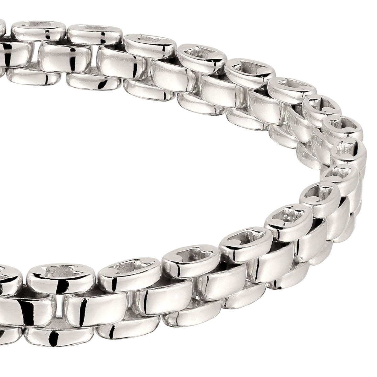Silber - KUZZOI | Armband Weave Chain | 925 Sterling Silber