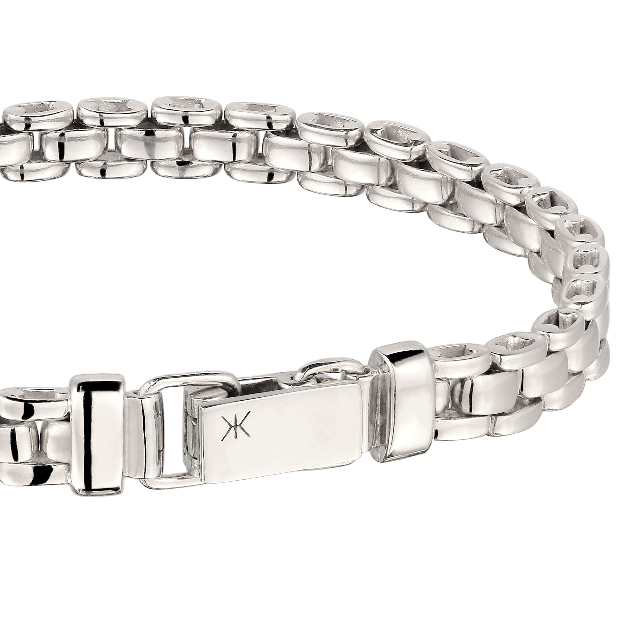 Silber - KUZZOI | Armband Box Chain | 925 Sterling Silber
