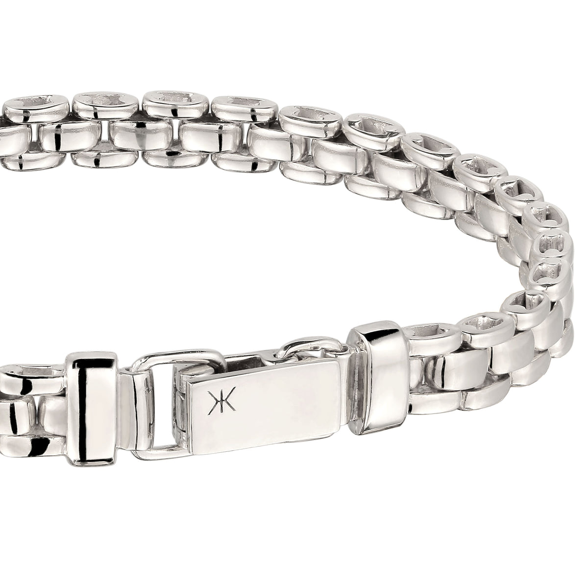 Silber - KUZZOI | Armband Weave Chain | 925 Sterling Silber