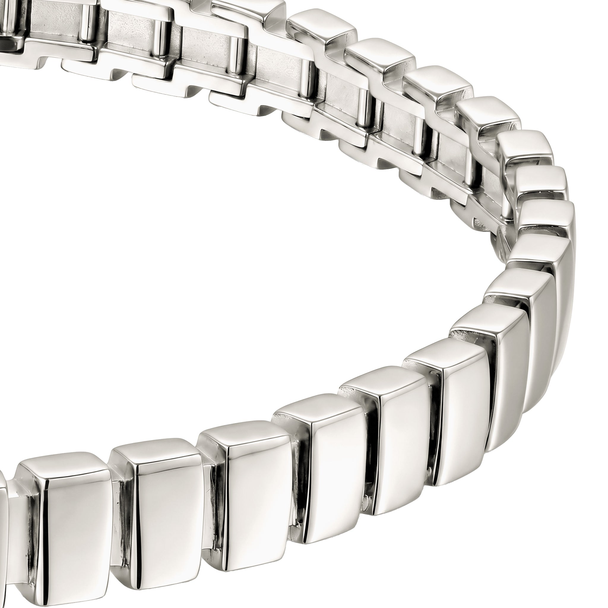Silber - KUZZOI | Armband Plättchen | 925 Sterling Silber