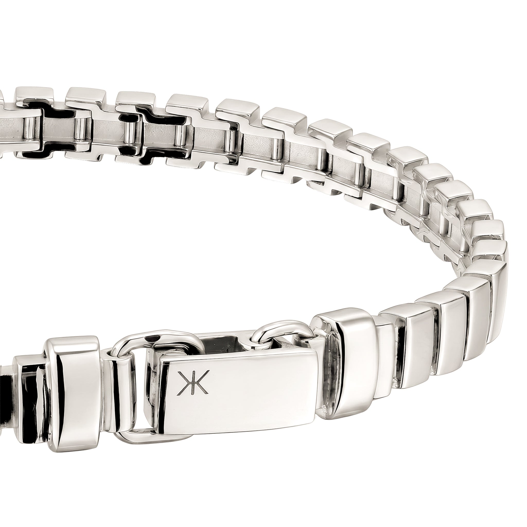 Silber - KUZZOI | Armband Plättchen | 925 Sterling Silber