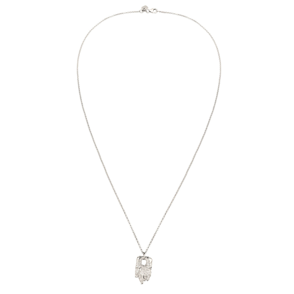 Silber - KUZZOI | Halskette Organic Anhänger | 925 Sterling Silber