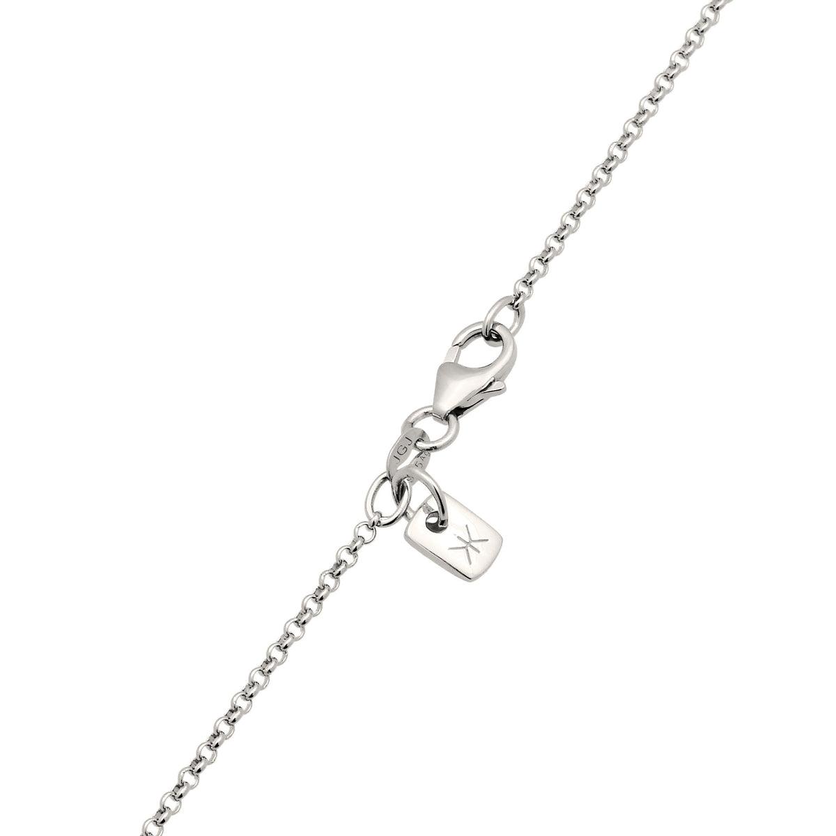 Silber - KUZZOI | Halskette Organic Anhänger | 925 Sterling Silber