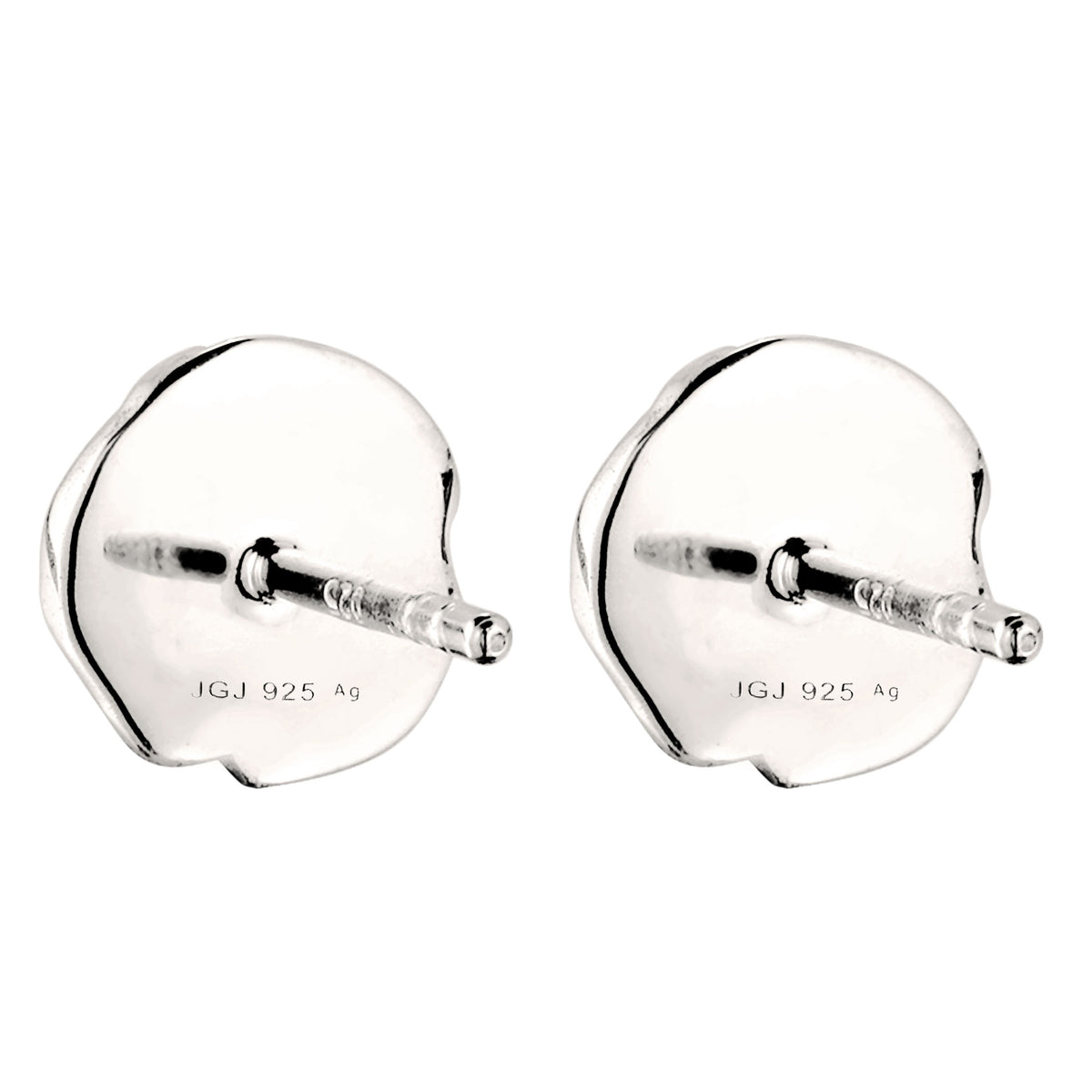 Silber - KUZZOI | Ohrstecker | Kreis Organic | 925 Sterling Silber