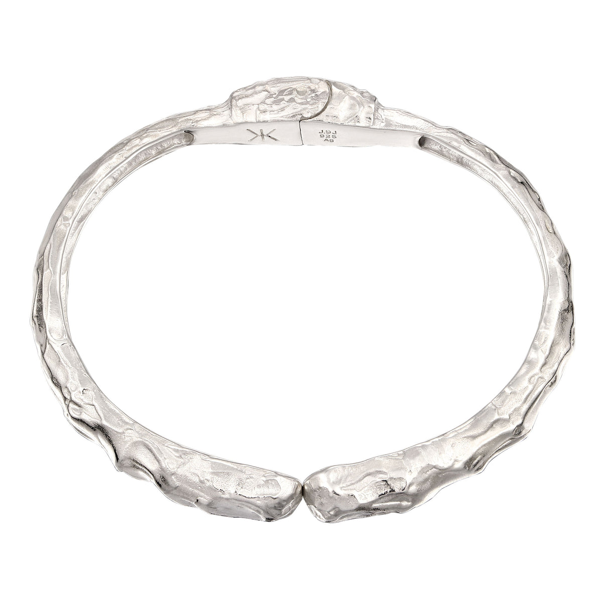 Silber - KUZZOI | Armreif Organic Structure | 925 Sterling Silber