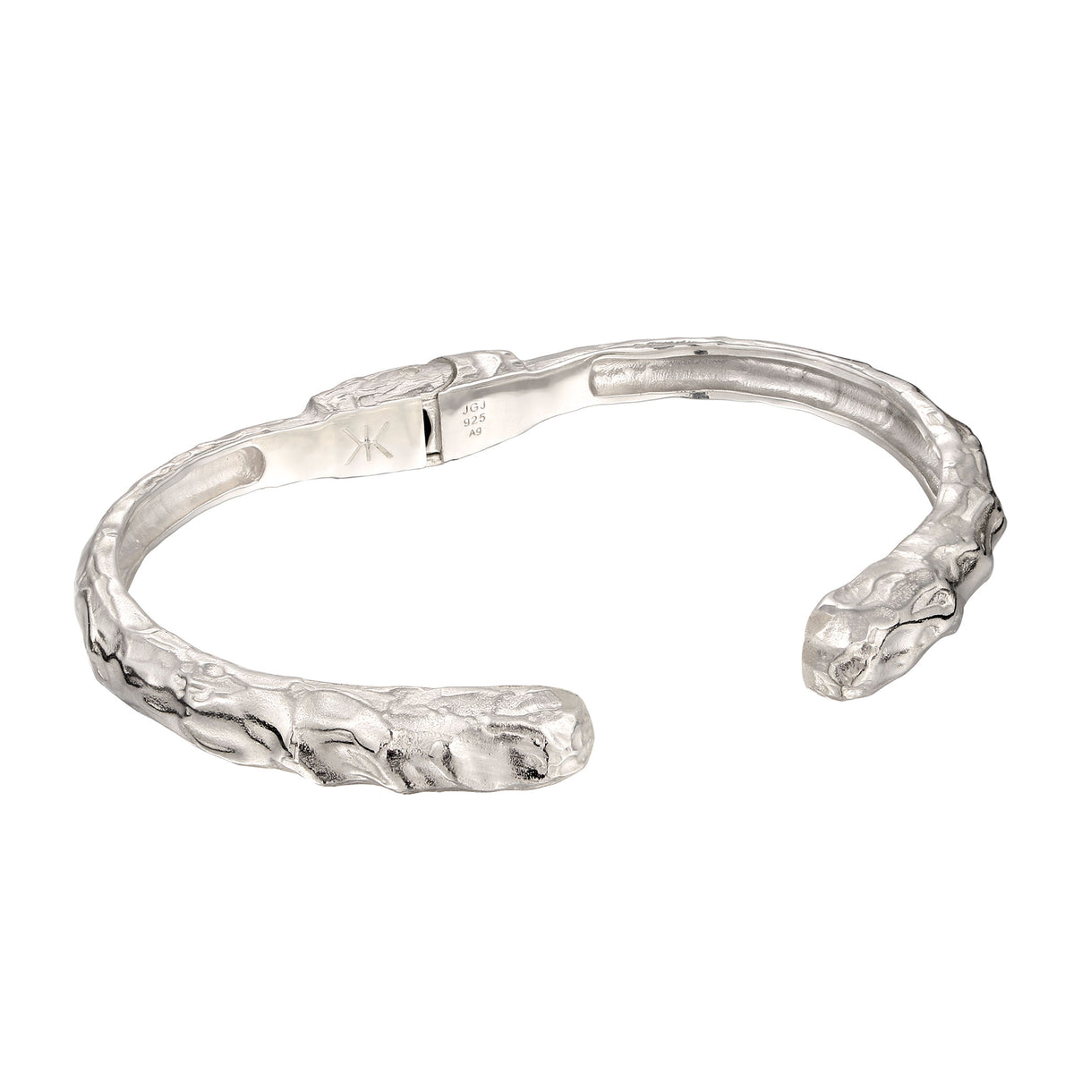 Silber - KUZZOI | Armreif Organic Structure | 925 Sterling Silber