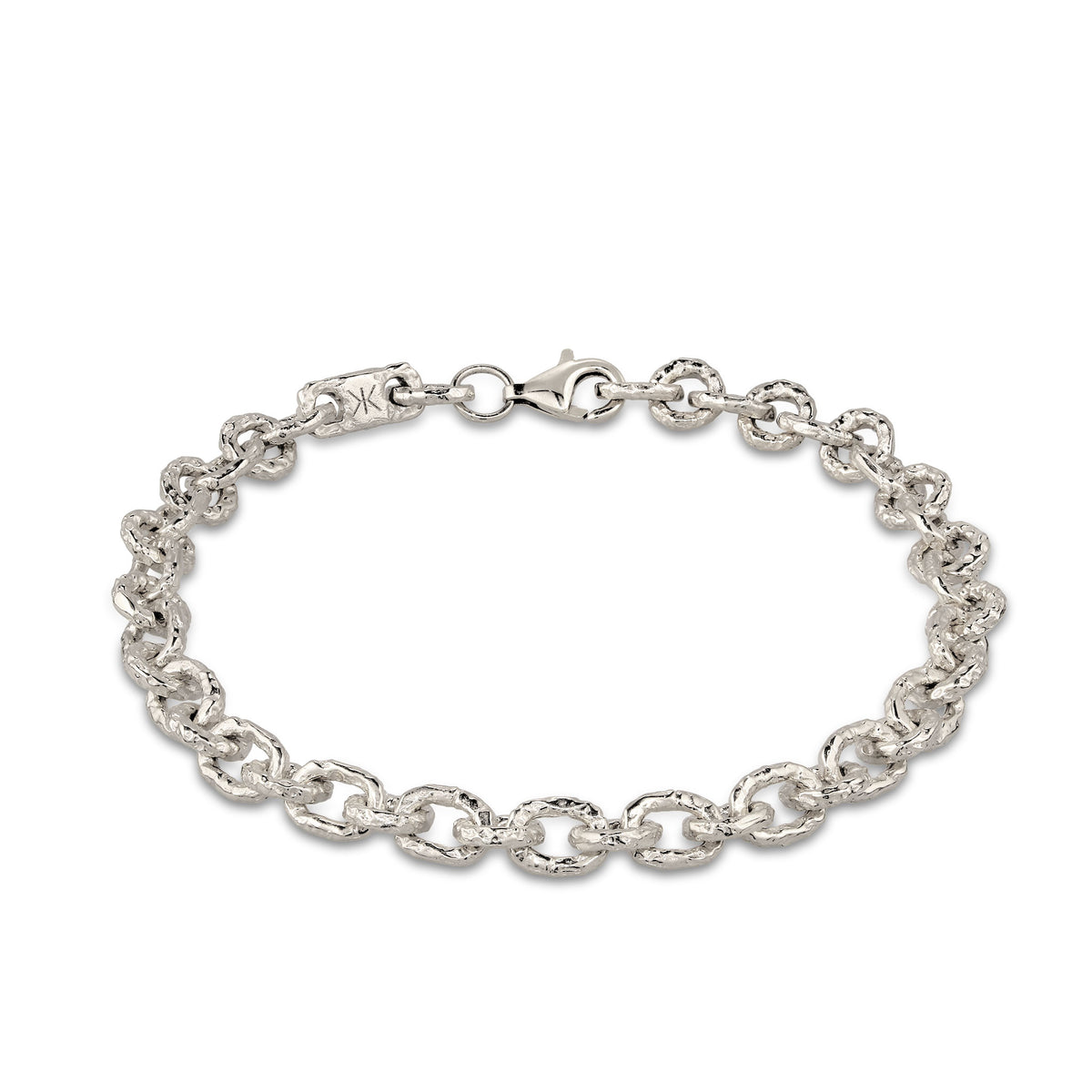 Silber - KUZZOI | Armband Rolo Kettenarmband | 925 Sterling Silber