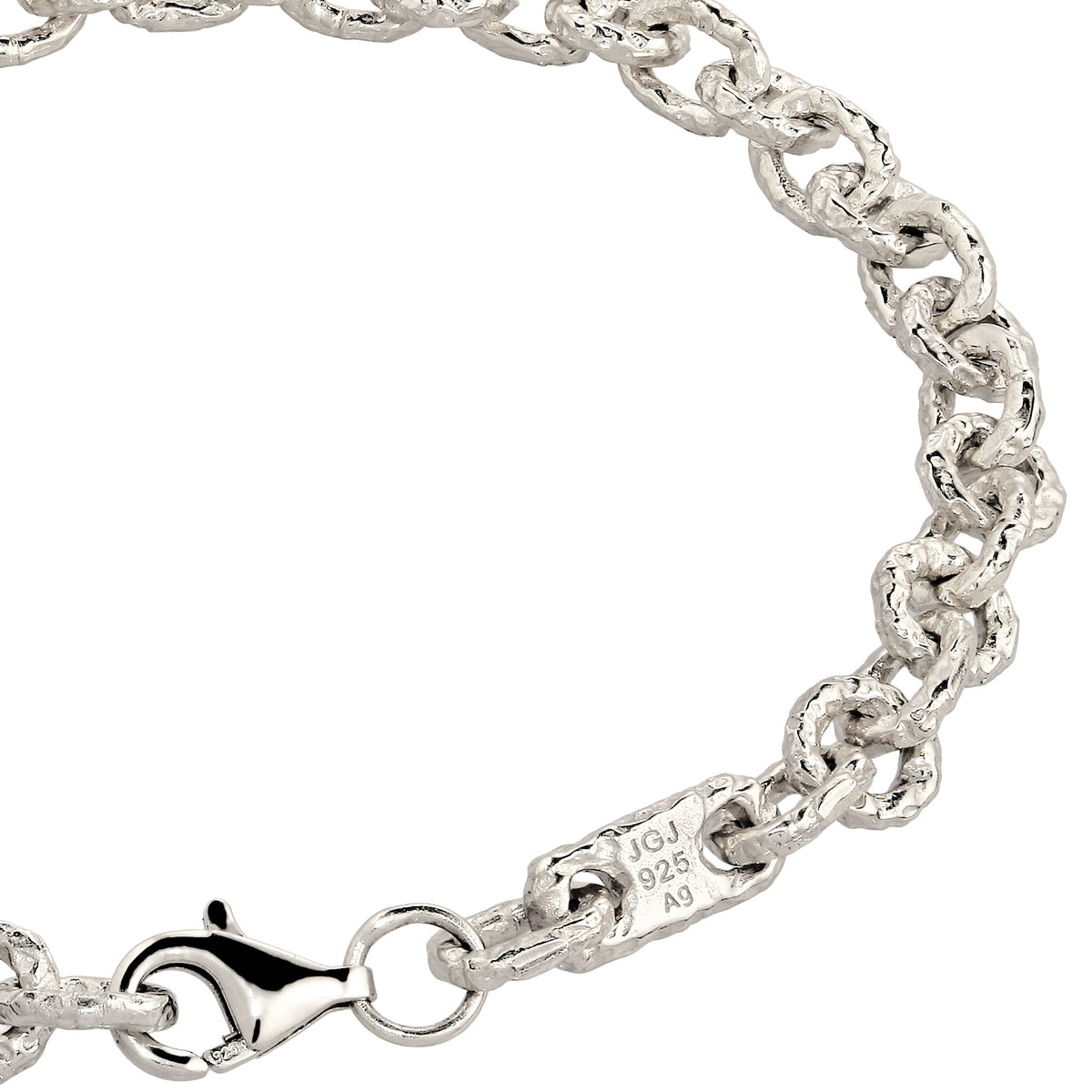Silber - KUZZOI | Armband Rolo Kettenarmband | 925 Sterling Silber