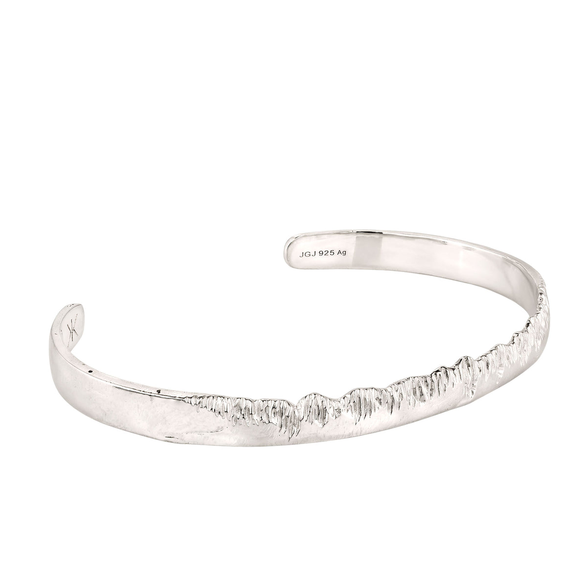 Silber - KUZZOI | Armreif Organic | Vintage | 925 Sterling Silber