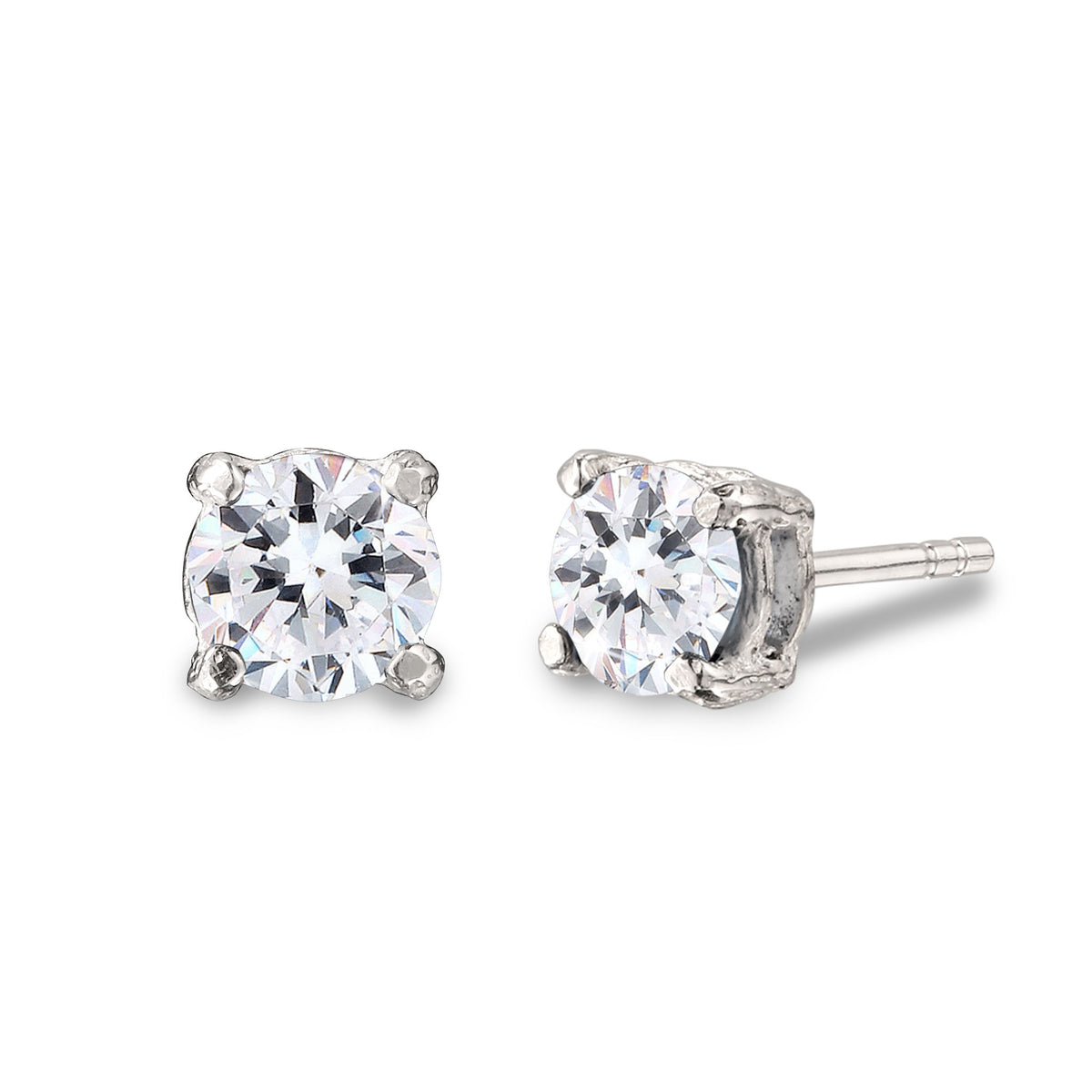 Silber - KUZZOI | Ohrstecker | Swarovski® Kristalle | 925 Sterling Silber