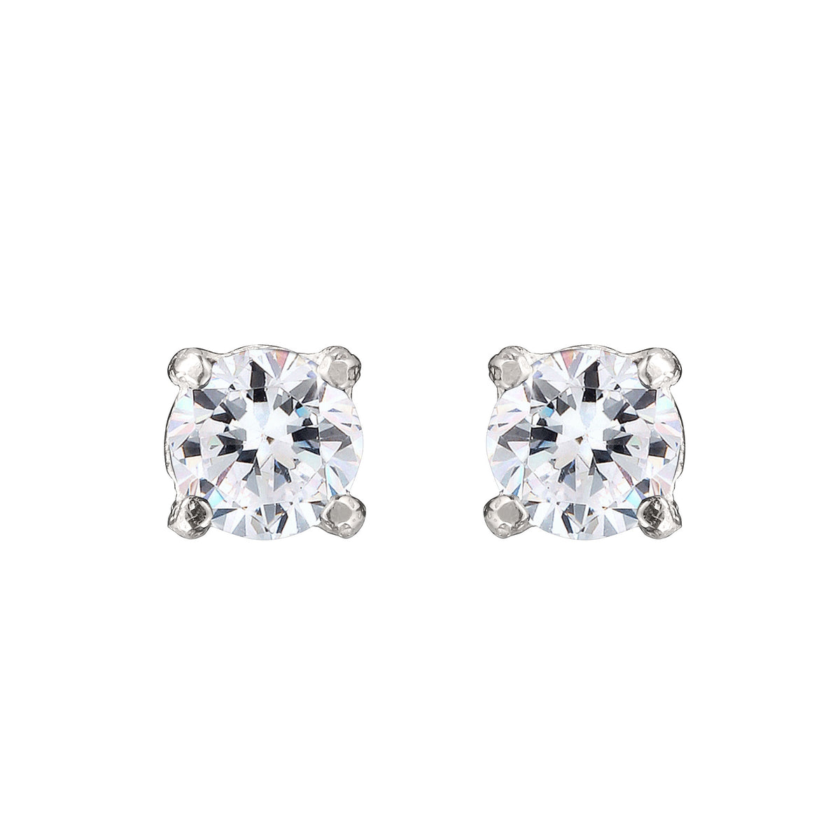 Silber - KUZZOI | Ohrstecker | Swarovski® Kristalle | 925 Sterling Silber
