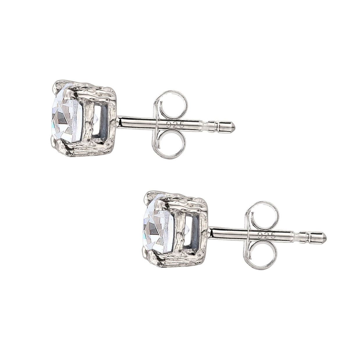 Silber - KUZZOI | Ohrstecker | Swarovski® Kristalle | 925 Sterling Silber
